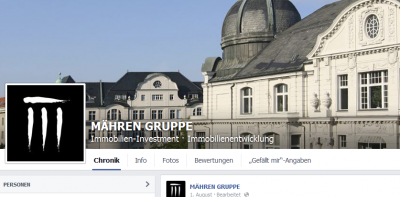 Immobilienentwicklung der Mhren Gruppe auf Facebook verfolgen